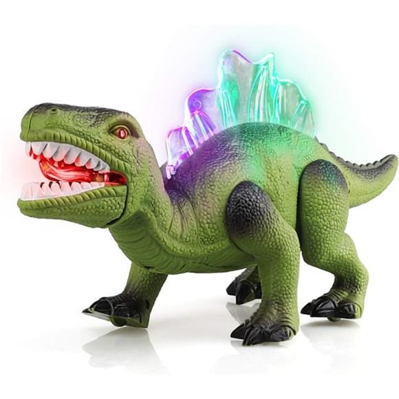 Walking Dinosaur Toys forKids 3-5 5-7,Lights Up Robot Toys for Kids 3-5 Dinosaur - Picture 1 of 6